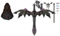 Comparación de tamaño de todos los modelos de los dragones ancianos y Campeón de dragón a partir de Guerra Eterna.