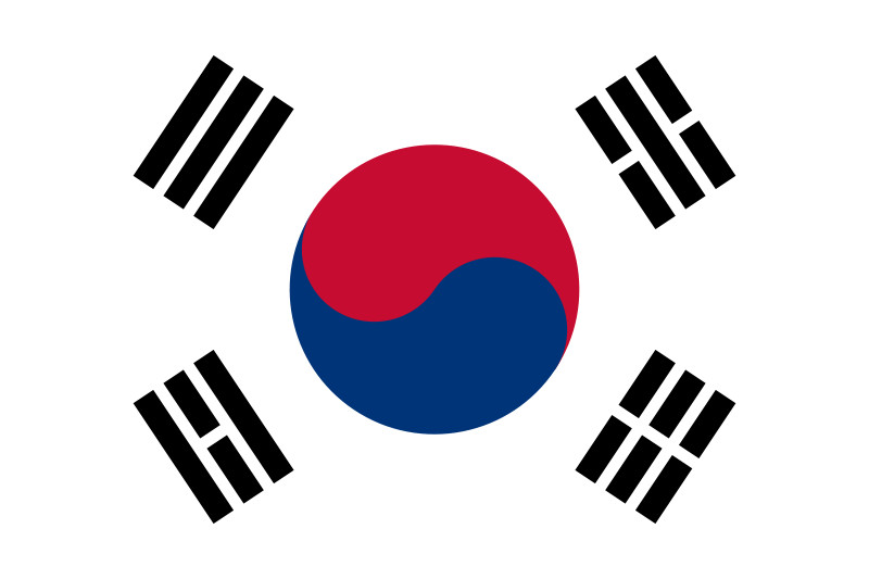 Archivo:Bandera de corea del Sur.png