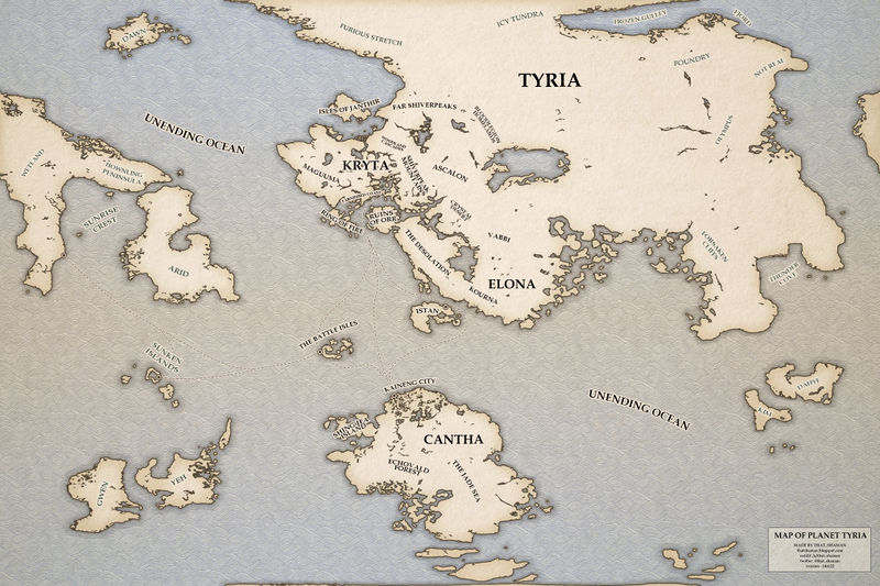 Archivo:Mapa del mundo de Tyria (fans).jpg