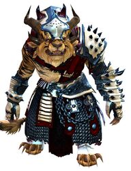 Armadura bárbara charr masculino frente.jpg