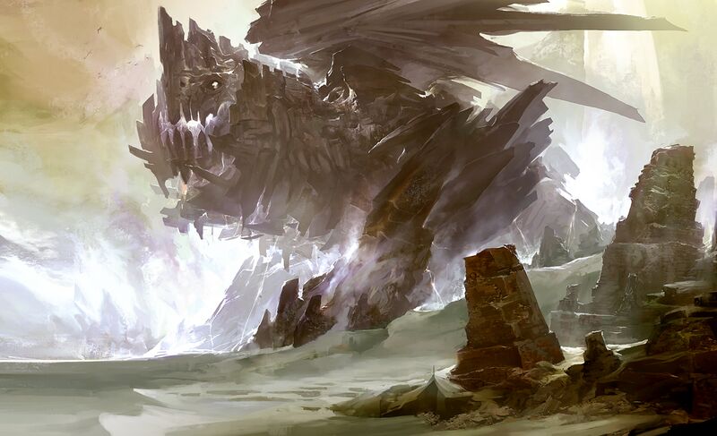 Archivo:Dragon 7 concept art (Dragón de Roca).jpg
