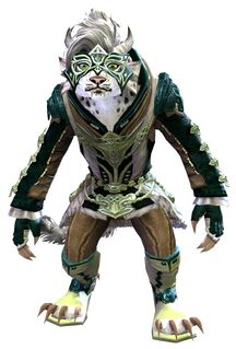 Armadura de la aurora charr femenino frente.jpg