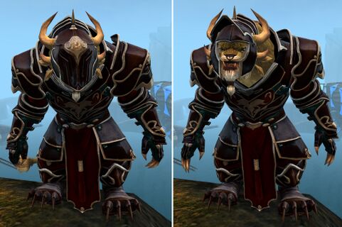 Armadura de caudillo (pesada) charr masculino frente.jpg