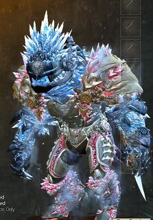 Armadura de saqueador del hielo charr masculino frente.jpg