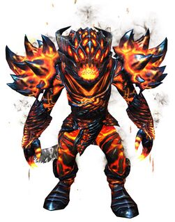 Armadura de fuego infernal (ligera) charr femenino frente.jpg