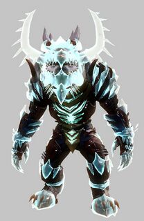 Armadura de dragón holográfico charr masculino frente.jpg