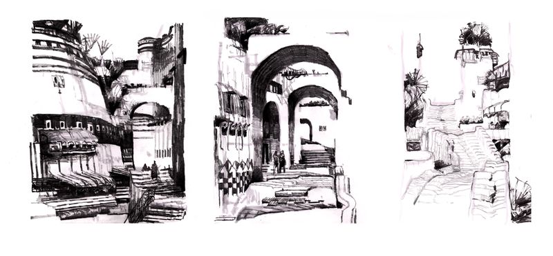 Archivo:Arte conceptual de reconstrucción del Arco del León 3.jpg