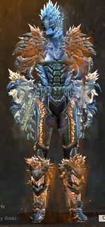 Armadura de saqueador del hielo sylvari masculino frente.jpg