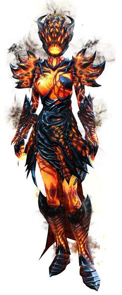 Archivo:Armadura de fuego infernal (ligera) humano femenino frente.jpg