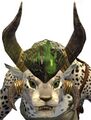 Visor charr de asesino de siepres