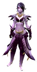 Armadura encarnada sylvari femenino frente.jpg