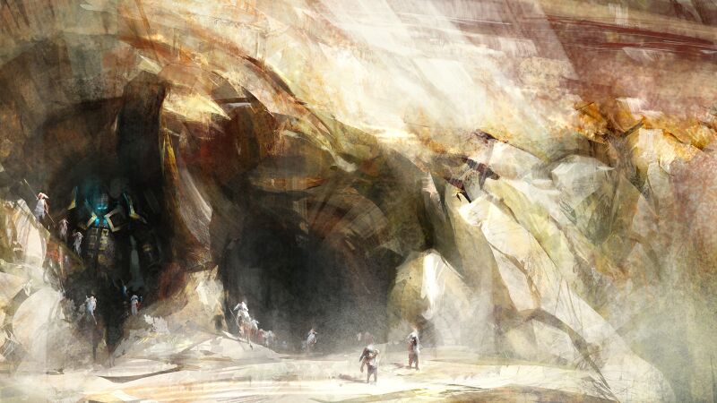 Archivo:Introducción compartida de Asura - Entrada de la cueva - Arte conceptual final.jpg