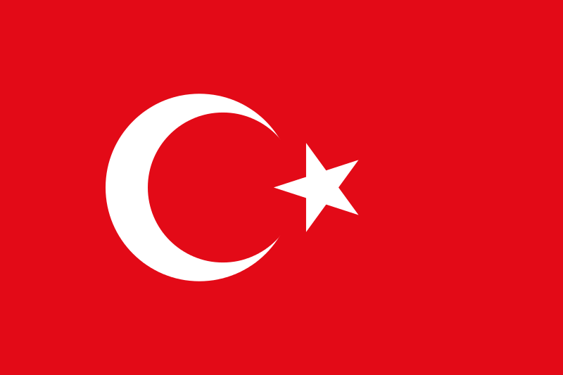 Archivo:Bandera de Turquia.svg