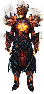 Armadura de fuego infernal (media) sylvari masculino frente.jpg